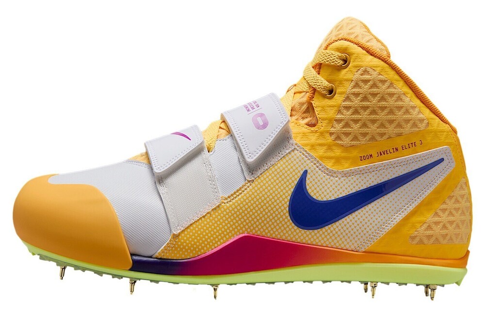 Nike Zoom Javelin Elite 3 Track Spikes Citron Pulse FZ9626-800 Men's Size 7